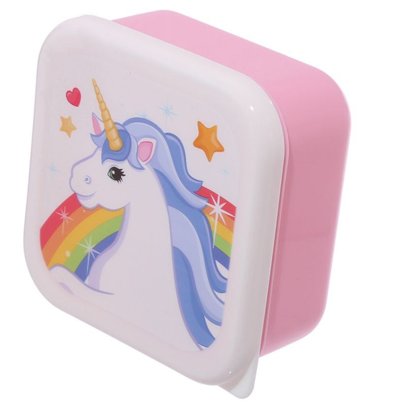 unicorn rainbow lunch box
small box