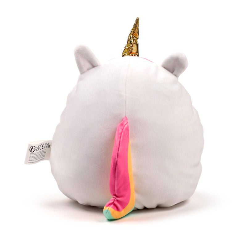 Unicorn Squidglys Adoracorns Plush Toy back view