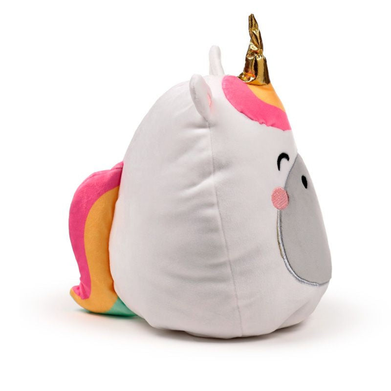 Unicorn Squidglys Adoracorns Plush Toy right side profile