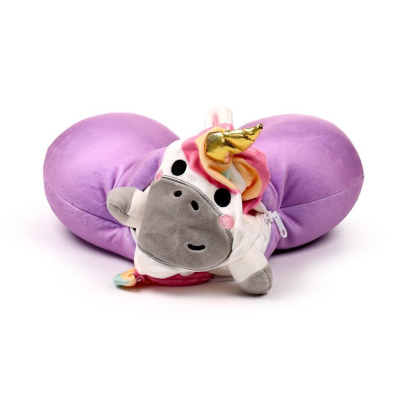 Unicorn 2 in 1 Plush Travel Pillow process