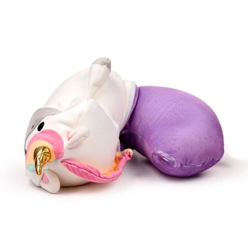 Unicorn 2 in 1 Plush Travel Pillow Royal Armouries