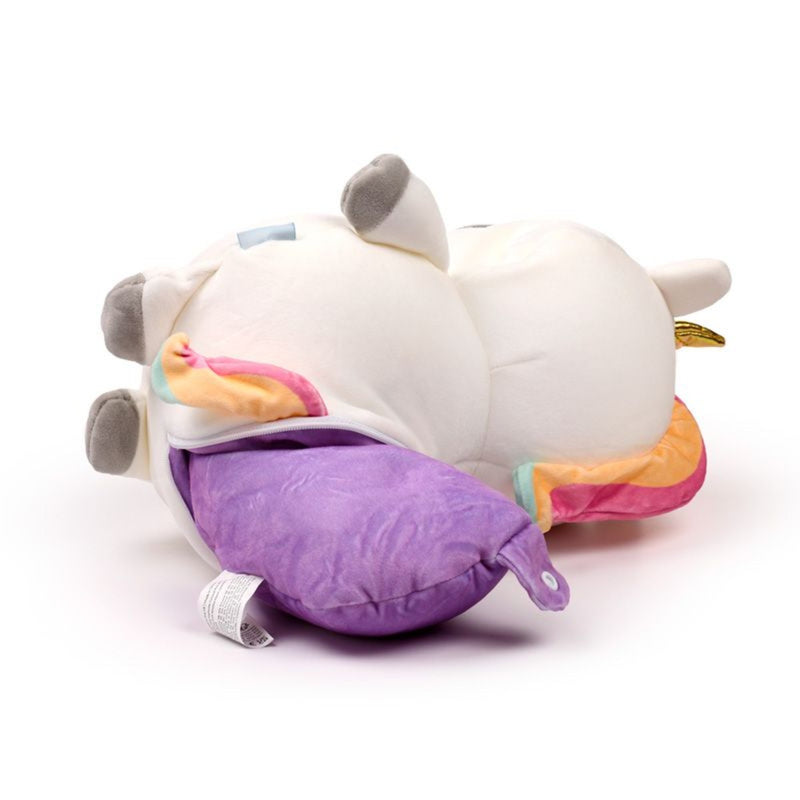 Unicorn 2 in 1 Plush Travel Pillow process