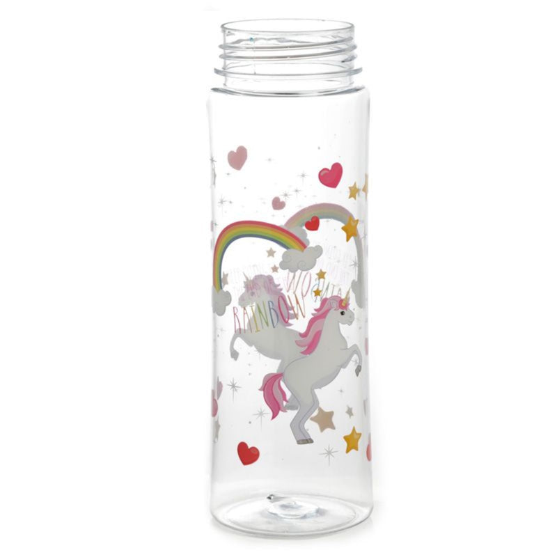 Unicorn Rainbows Shatterproof Water Bottle
 without lid