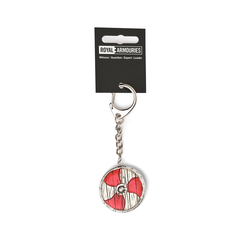 viking shield keyring with branding