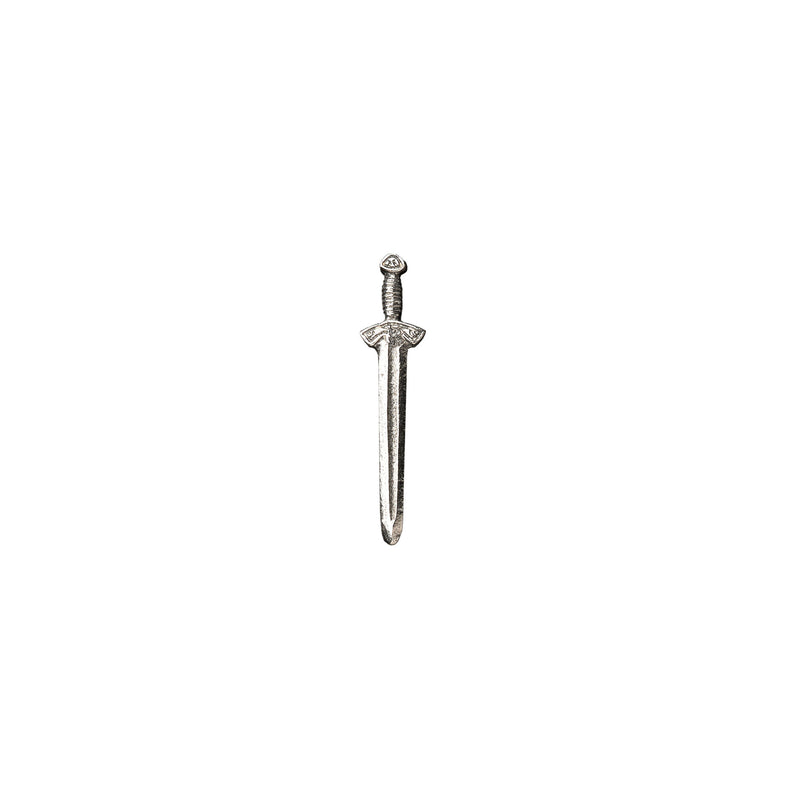 viking sword pin badge