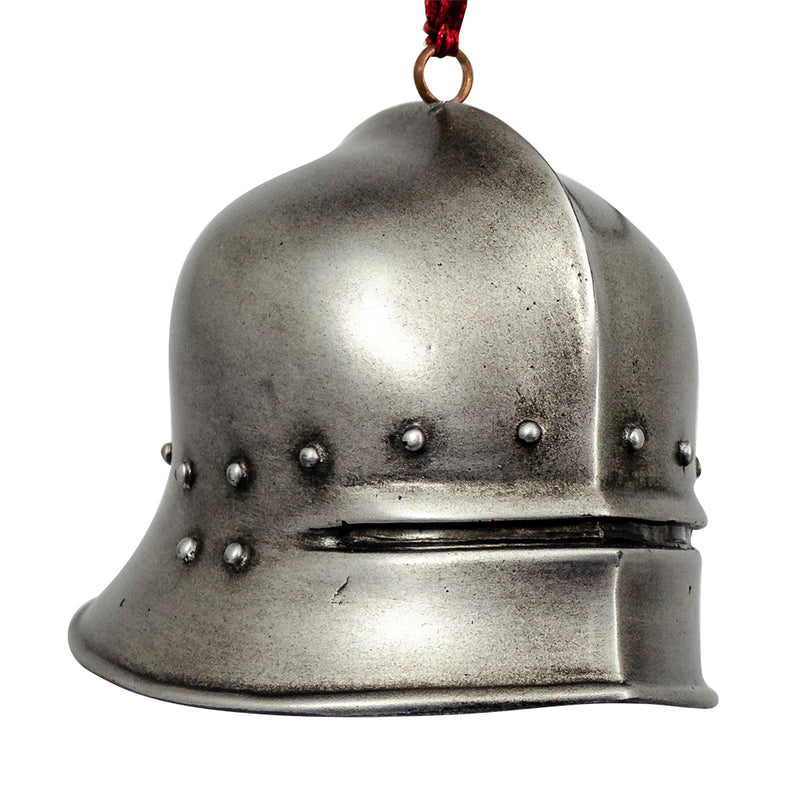 Hanging silver sallet decoration right side view