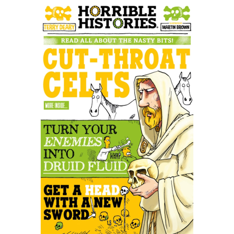 Horrible Histories: Cut-throat Celts front cover