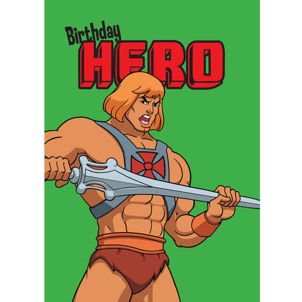 He-Man And The Masters Of The Universe Birthday hero Greeting Card