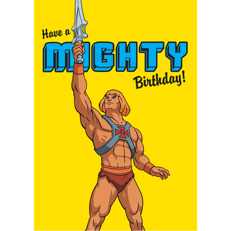 He-Man And The Masters Of The Universe Have a mighty birthday! Greeting Card