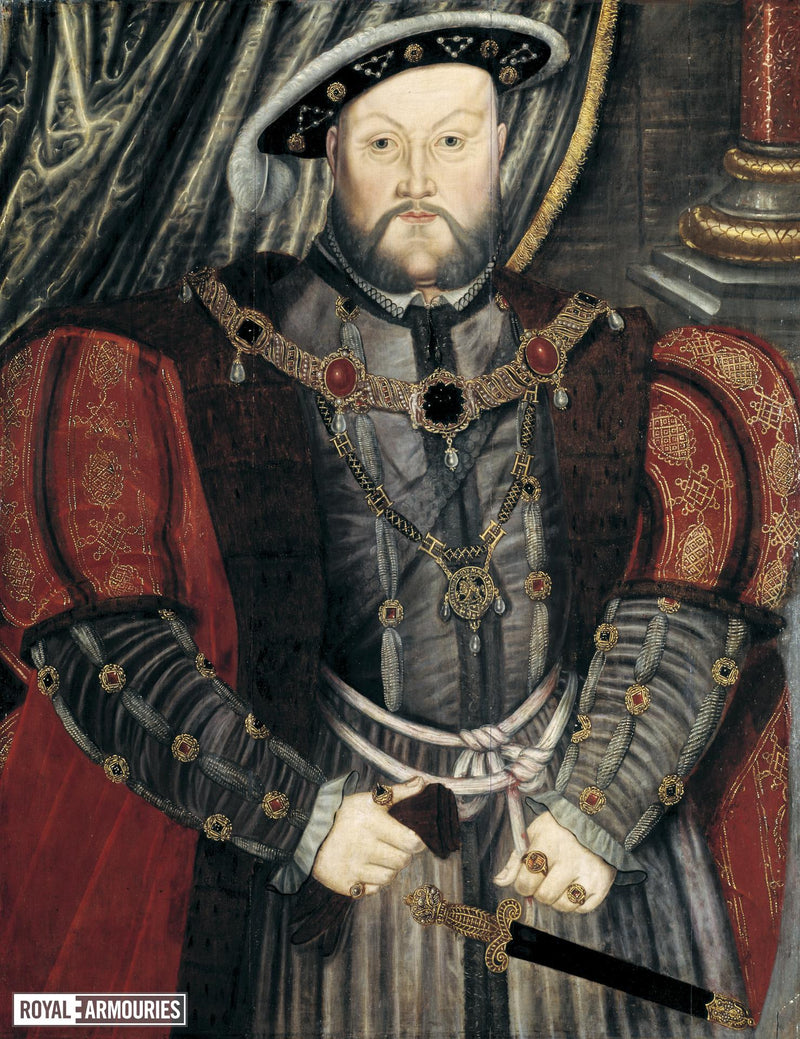 Henry VIII Jigsaw Tin Royal Armouries full design