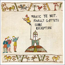 Panic Ye Not Greeting Card