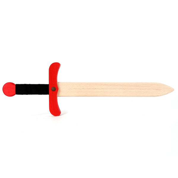 Colourful wooden sword Black and Red