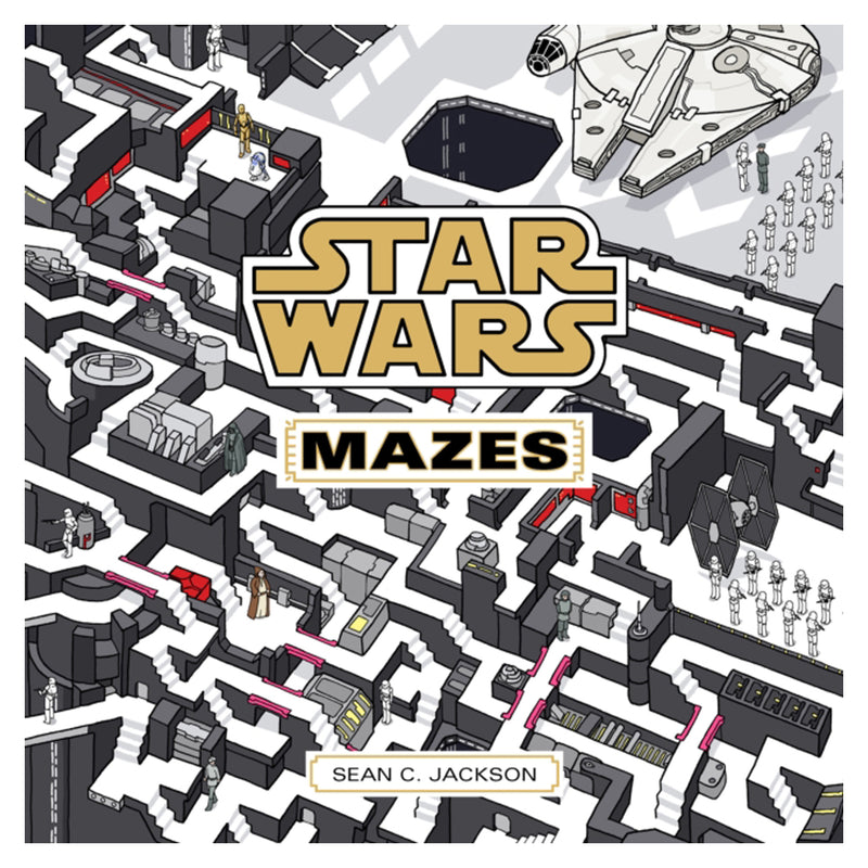 Star Wars Mazes by Sean C. Jackson front cover