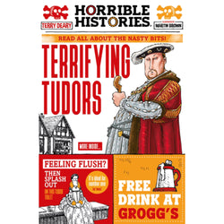 Horrible Histories Terrifying Tudors front cover