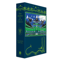 Green and blue edition of The hobbit by J.R.R.Tolkien