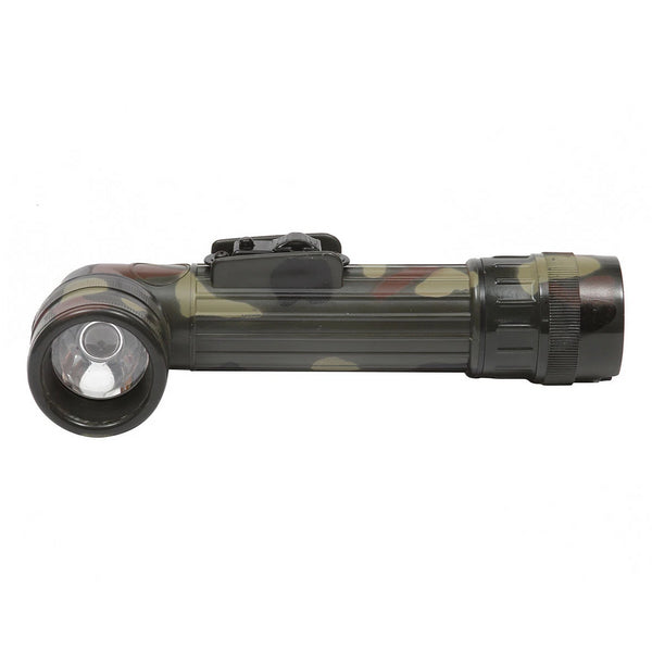 Light the way with this 17cm children’s camouflage torch complete with four changeable coloured lenses and a spare bulb hidden in the, screw-capped, base compartment. For easy storage and those tasks that require both hands, this torch is fitted with an easy-clip metal belt clip.  This torch even includes an easy to use Morse code button for communicating those vital messages between your fellow adventurers.  Torch takes 2x C Cell batteries (not included).